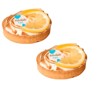 Tartaletas limón merengado cremoso 2 uds. 190 g.