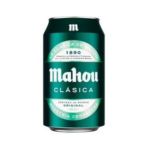 Imagen de MAHOU CLASICA Cerveza lata 33 centilitros