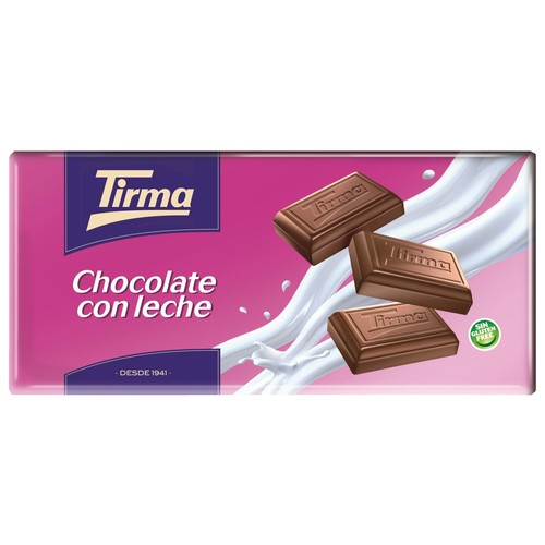 TIRMA Chocolate con leche 150 g.