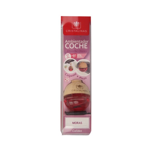 CRISTALINAS Ambientador moras coche