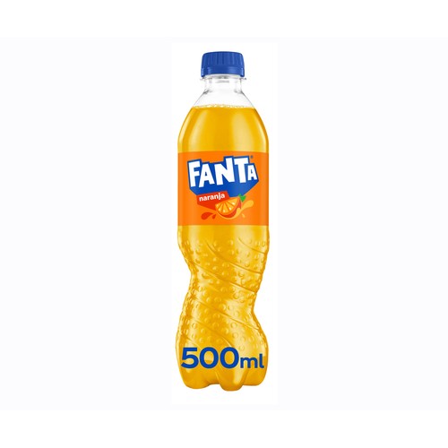 FANTA Refresco de naranja botella de 500ml