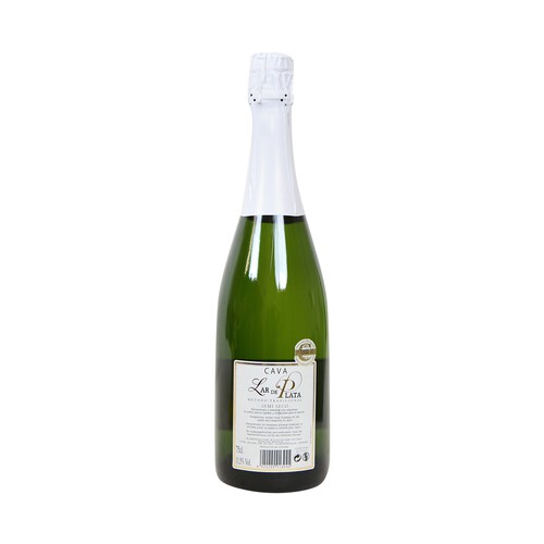 LAR DE PLATA Cava semiseco LAR DE PLATA botella de 75 cl.