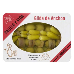 BOKEO Gilda de anchoa 5 unidades 120 gr.