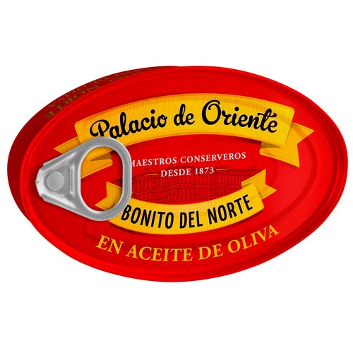 PALACIO DE ORIENTE Bonito del norte en aceite de oliva lata de 82 g.
