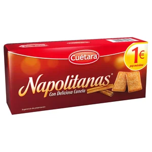 CUÉTARA Galletas Napolitanas 213 g.