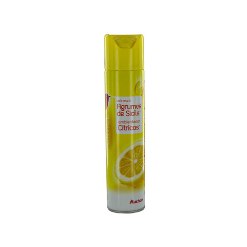 Ambientador spray Cítricos PRODUCTO ALCAMPO 300 ml.