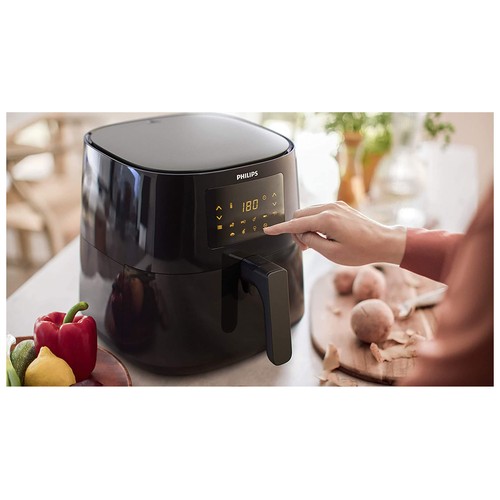 Freidora sin aceite PHILIPS Essential Airfryer XL HD9270/70, 2000W, capacidad 6,2L, 7 modos, pantalla táctil.