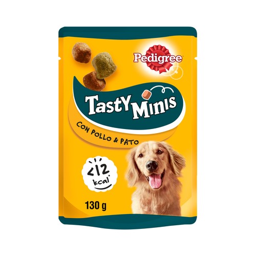 PEDIGREE Bocaditos con sabor a pollo para perros PEDIGREE TASTY BITES 130 g.