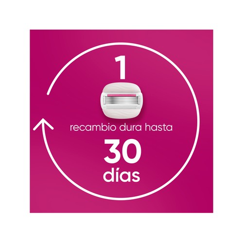 VENUS Pro comfortglide sugarberry de Gillette Maqunilla para depilación de mujer + recambio.