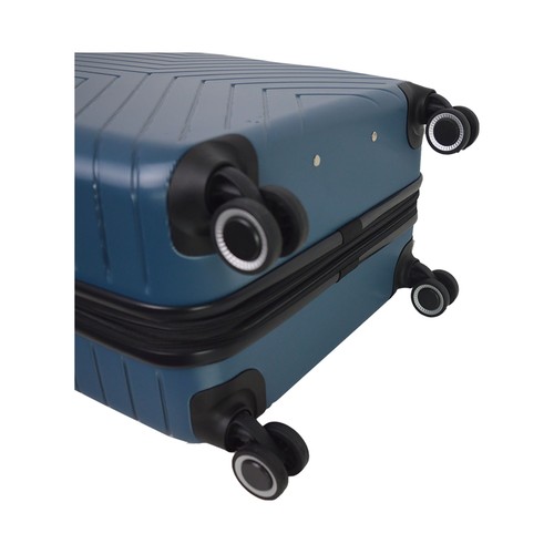 Maleta grande tipo trolley 8 ruedas light 77cm azul. AIRPORT