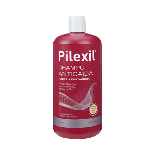Champú anticaida de uso frecuente, para todo tipo de cabellos PILEXIL 900 ml.