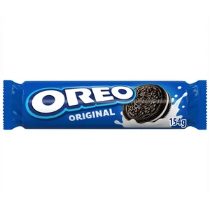 OREO Galletas de cacao rellenas de crema de vainilla 154 g.