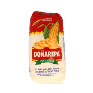 Imagen de DOÑA AREPA Harina maiz precocida blanca 1,1 kg