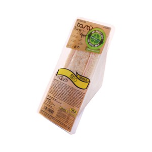 Imagen de TASTÜ Sandwich de pan blanco mixto (jamón, queso y mayonesa) TARTÜ Bon appétit 140 g.