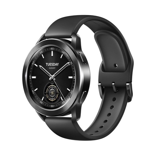 Xiaomi Watch S3 negro, Reloj inteligente, pantalla Amoled 1,43”, frecuencia cardíaca, registro del sueño.