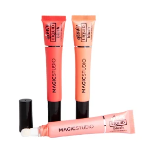 MAGIC STUIDO Glowy Colorete líquido con aplicador.