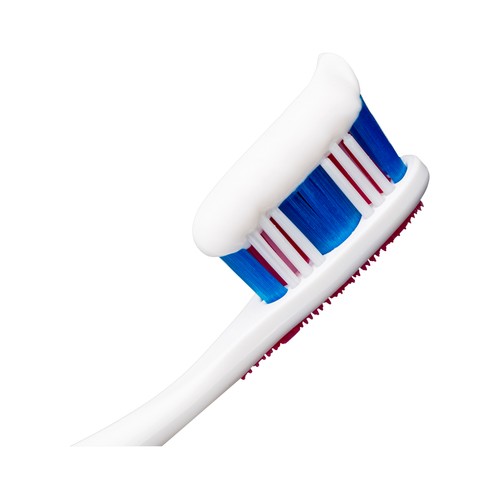 COLGATE Protección caries Pasta de dientes con flúor, calcio y protección contra las caries, sabor tradicional.