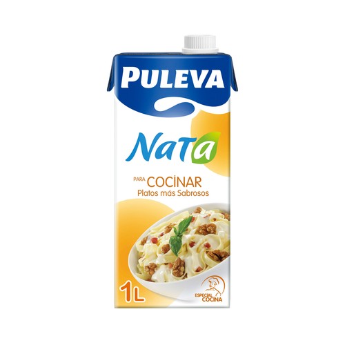 PULEVA Nata líquida (18% materia grasa) especial cocina PULEVA 1 l.