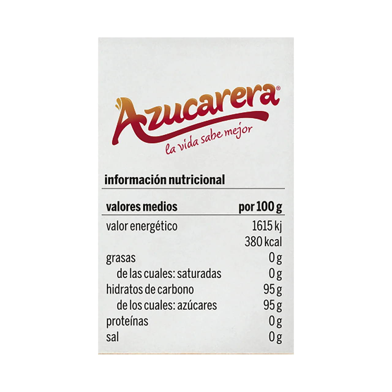 Azúcar moreno molido 500 g.