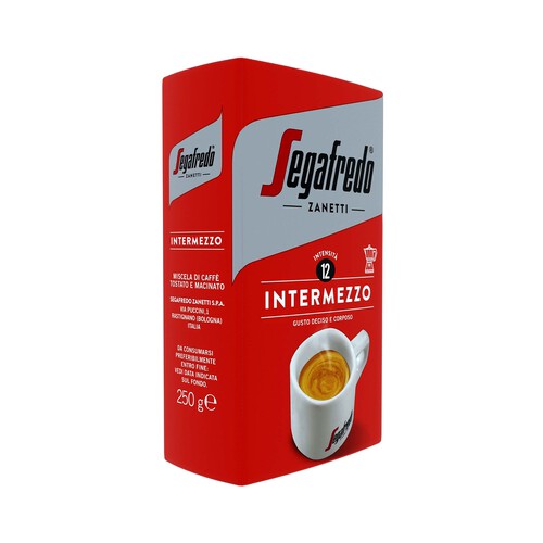 SEGAFREDO INTERMEZZO Café molido intenso I12, 250 g.