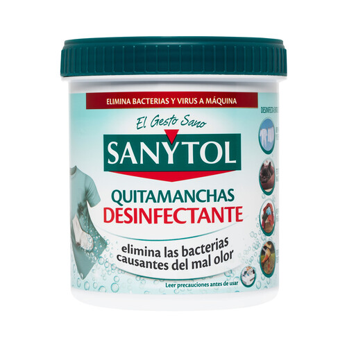 SANYTOL Quitamanchas en polvo desinfectante SANYTOL 450 gr.