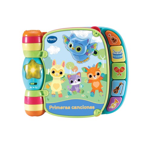 Alcampo Primeras canciones Libro interactivo para bebés VTech Baby