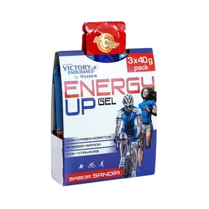 VICTORY ENDURANCE Gel energía . sabor sandía VICTORY ENDURANCE 3 x 40 g.