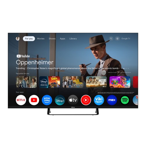 Televisión 139,7cm (55") DLED QILIVE Q55UG251B, 4K, VIDAA, DOLBY AUDIO, BLUETOOTH 5.1, 10Hz