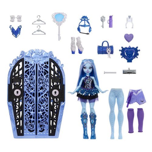 Muñeca con armario MONSTER HIGH Skulltime Secret. Abbey Abominable.