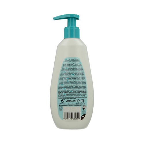 COSMIA Gel para la higiene íntima con extracto de aloe vera efecto refrescante COSMIA 200 ml.