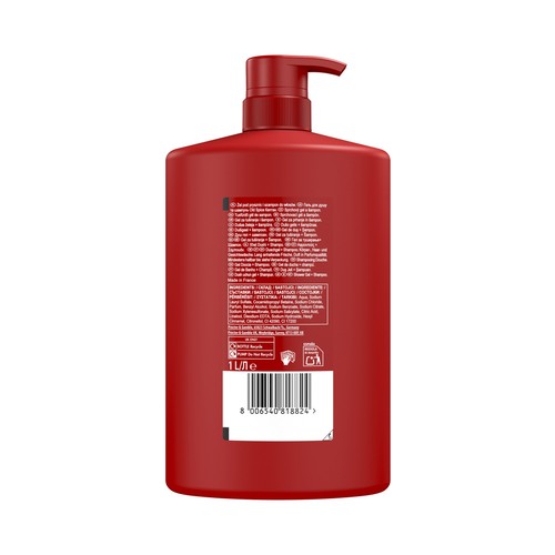 OLD SPICE Captain Gel de ducha 3 en 1 (cuerpo, cabello y cara) 1 l.