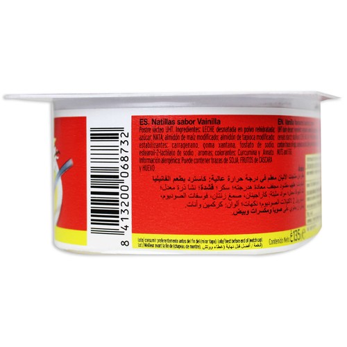 KALISE Natillas de vainilla KALISE 2 x 135 g.