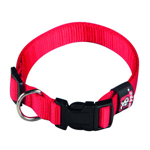 Imagen de ARPPE Collar de nylon regulable color rojo mediano-grande talla 35 1 ud.