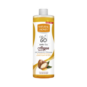 NATURAL HONEY Aceite corporal hidratante, sin aclarado, con aceite de Argan NATURAL HONEY Oil & go 300 ml.
