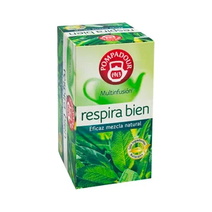 POMPADOUR Multinfusión respira bien 20 uds. de 2 g,