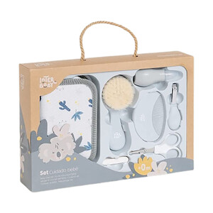 Set de higiene con neceser de koala gris, INTERBABY.