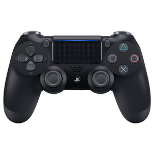 Mando inalámbrico oficial Dualshock 4 para Playstation 4,  color negro, SONY.