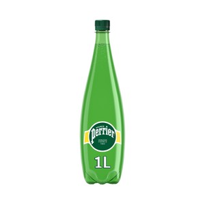 PERRIER Agua mineral con gas botella de 1 l.