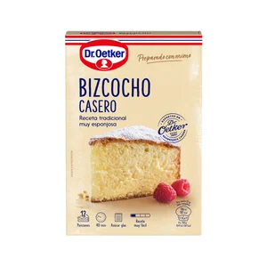 DR. OETKER Preparado en polvo para hacer bizcocho Dr. OETKER 340 gr,