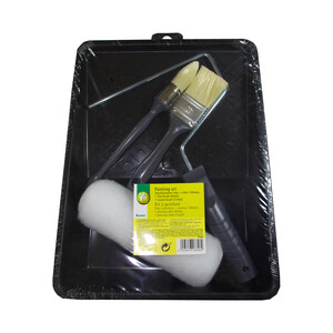 Imagen de Kit de cubeta, rodillo 180mm, paletina 40mm y brocha 21mm PRODUCTO ECONÓMICO ALCAMPO.