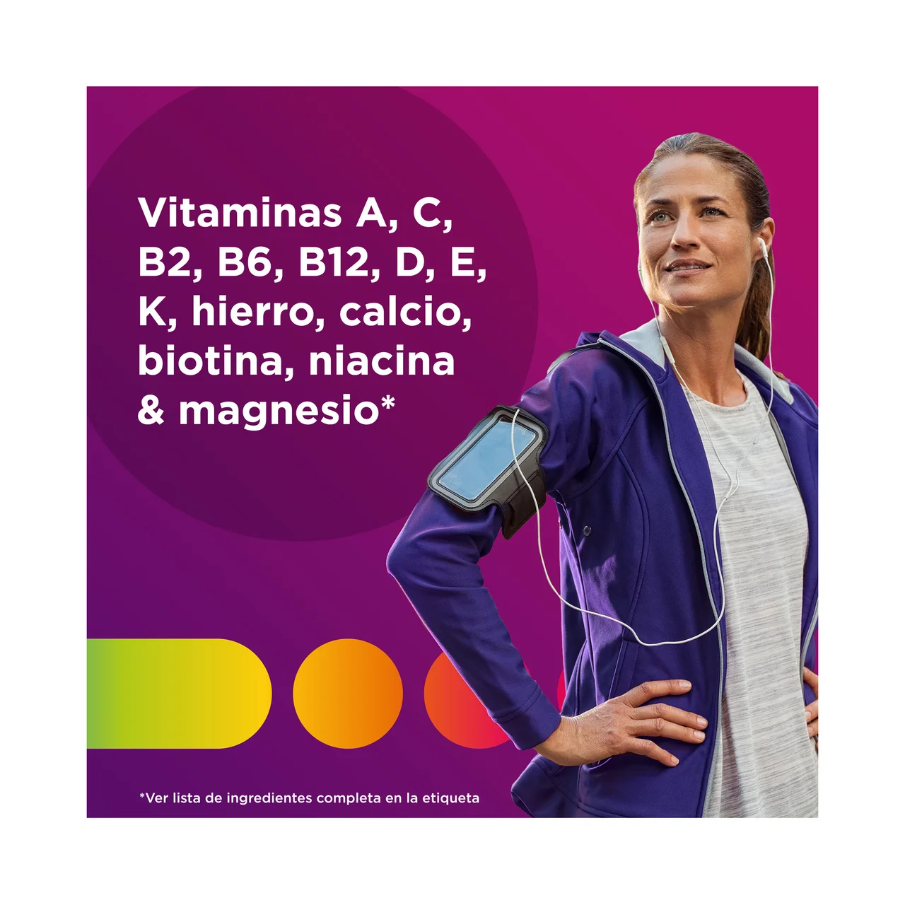 Mujer Polivitamínico específico para mujeres 90 comprimidos.