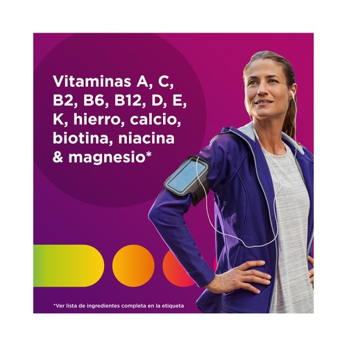 MULTICENTRUM Mujer Polivitamínico específico para mujeres 90 comprimidos.