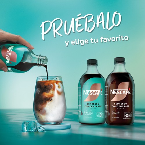 NESCAFÉ Bebida concentrada espresso black 500 ml.