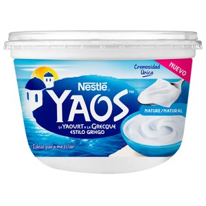 Imagen de YAOS de Nestlé Yogur natural estilo griego 850 g.