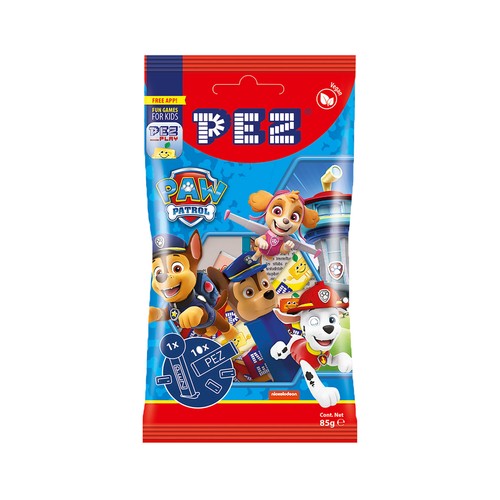 PEZ Caramelos Paw Patrol 10 uds. 85 g.