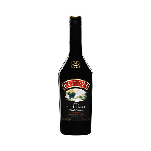Crema de whisky elaborada en Irlanda BAILEYS botella de 70 cl.