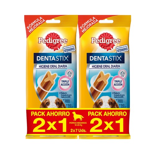 PEDIGREE Snack dental para perro mediano  180 g.