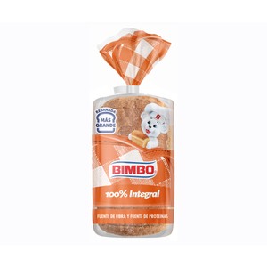 Imagen de BIMBO Pan de molde 100 % integral 450 gr.