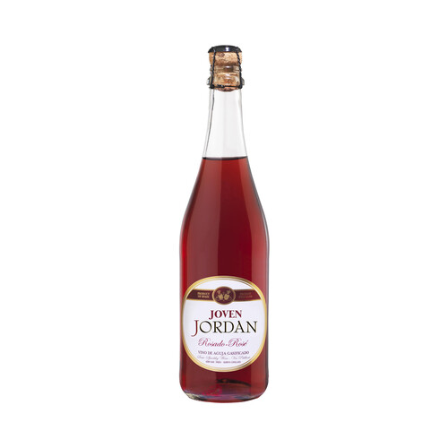 JORDAN Vino de aguja rosado y gasificado JORDAN botella de 75 cl.