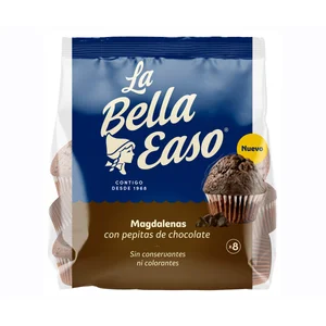 LA BELLA EASO Magdalena de chocolate 230 gr.